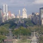 Ar frio atua em Buenos Aires