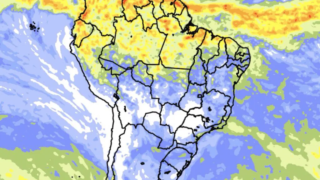 <span class="entry-title-primary">Clima no Brasil – Previsão do tempo e chuva para dez dias</span> <h2 class="entry-subtitle">Mais chuva no Norte do Brasil e precipitações escassas no Centro-Sul do país </h2>