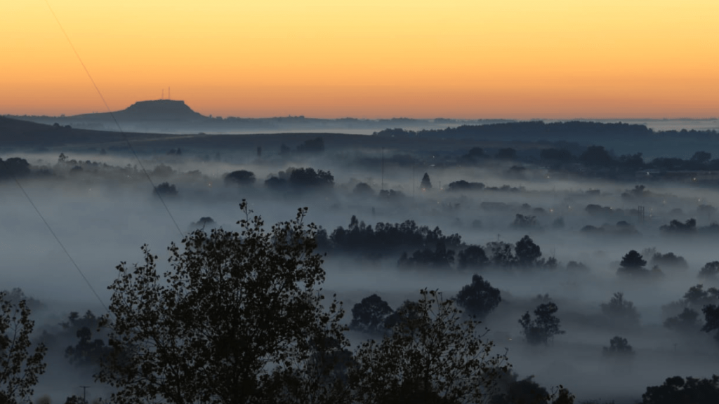 O belo amanhecer em Livramento