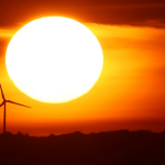 Céu deu show no fim de tarde