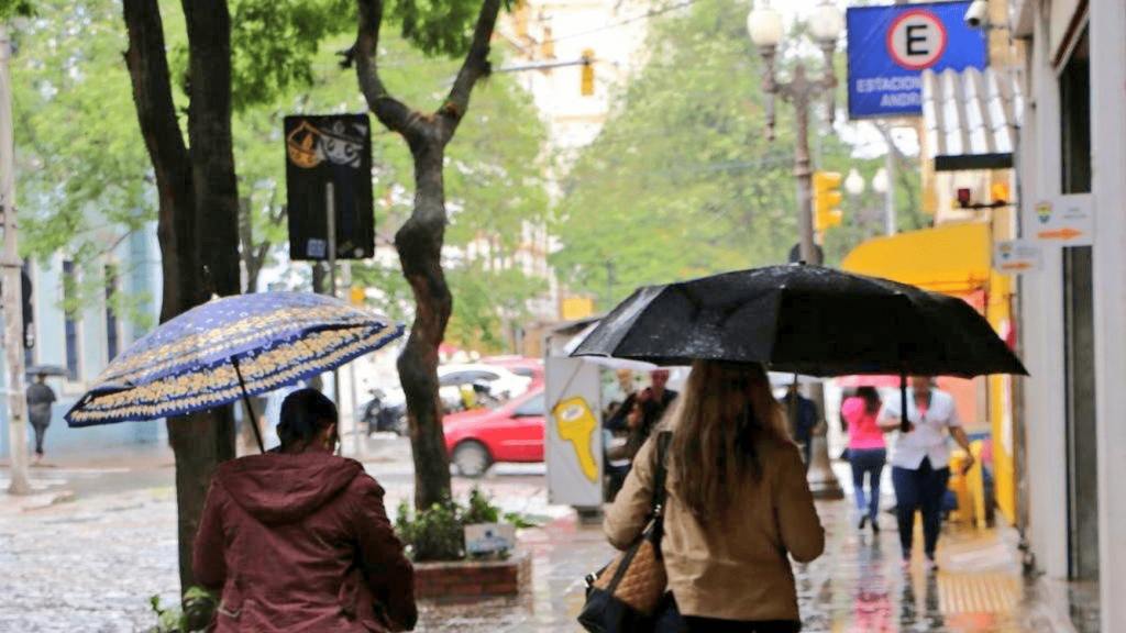 Previsão do tempo – Semana terminará com chuva