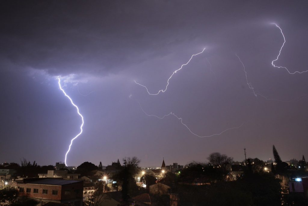 Sexta-feira de muita chuva