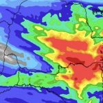 Chuva em Santa Catarina e no Paraná