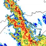 Aviso de chuva forte e risco de temporais no Sul do Brasil