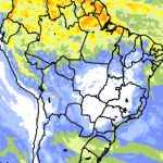 Clima no Brasil – Tendência de chuva para dez dias