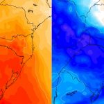 Radical mudança de temperatura entre hoje e o meio da semana