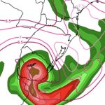 Ciclone trará ventania no Sul do Brasil, Uruguai e Argentina