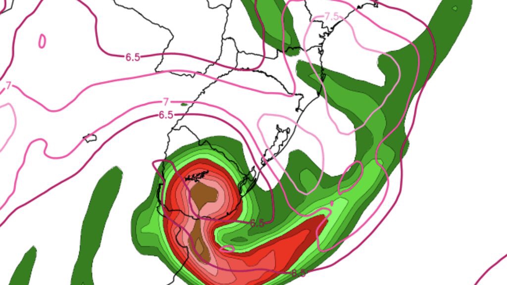 <span class="entry-title-primary">Ciclone trará ventania no Sul do Brasil, Uruguai e Argentina</span> <h2 class="entry-subtitle">Sistema não será um ciclone bomba e vai se formar neste fim de semana na região do Rio da Prata </h2>