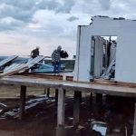 Temporais causam destruição no Rio Grande do Sul