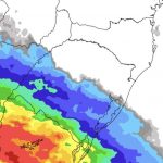 Chuva avança do Uruguai para o Sul do Brasil