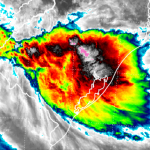 Entenda a frente quente que traz chuvarada e temporais