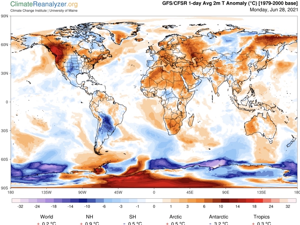 Gente morrendo de frio, gente morrendo de calor: dias de anomalia na Terra