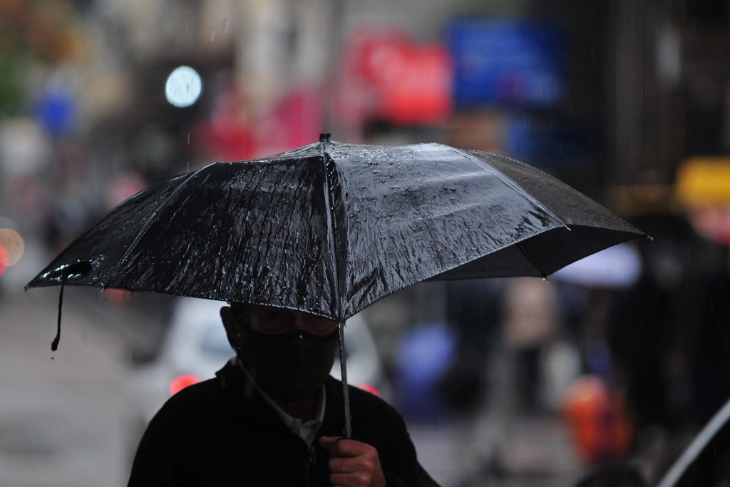 Chuva dá lugar ao frio