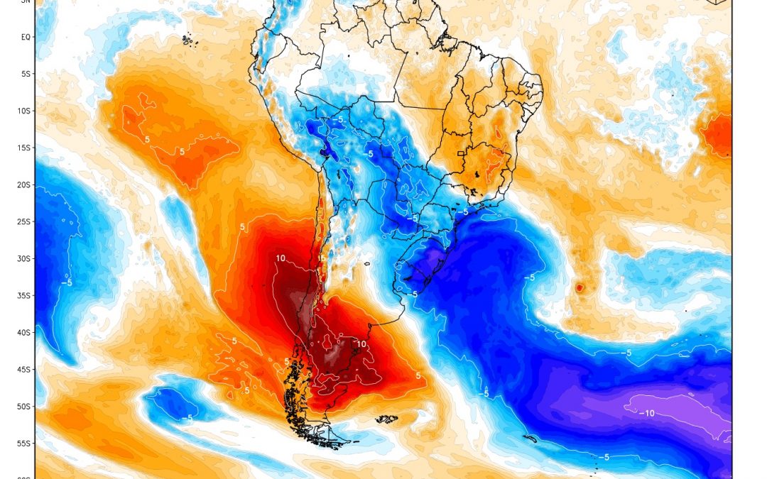 Poderosa massa de ar polar chega ao Brasil no fim do mês Ar gelado poderá trazer primeira "friagem" deste inverno