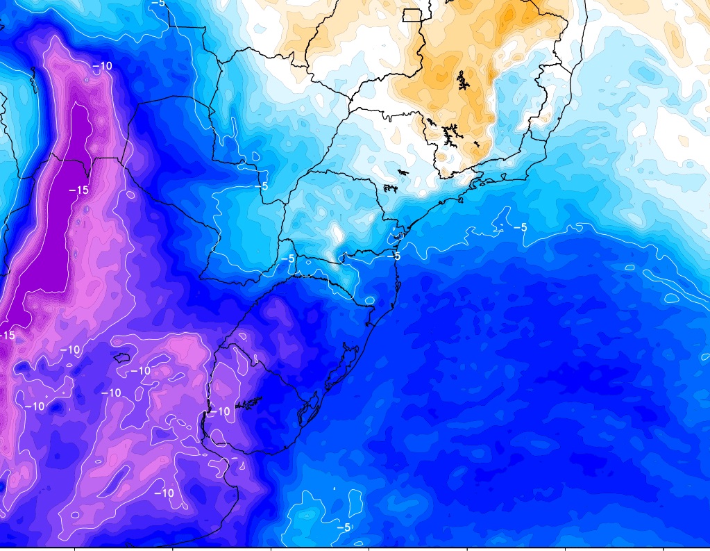 Mais uma jornada de frio intenso no Estado