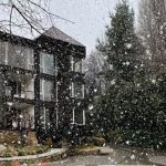 Forte nevada com avanço de ar polar na Argentina