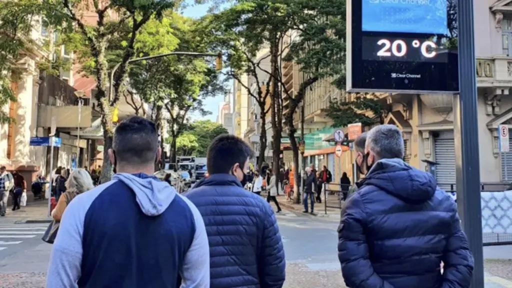 Calorzinho de julho depois de um período gelado