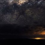 O ciclone bomba e a Via Láctea