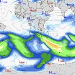 Hemisfério Sul vive trem de ondas polares com recordes de décadas