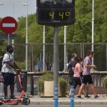 Poeira do Saara e calor de até 45ºC na Espanha e Portugal