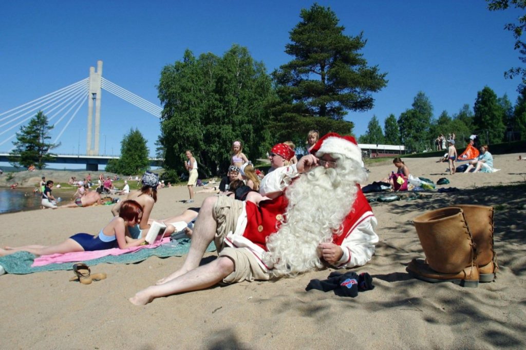 Terra do Papai Noel tem maior calor em 107 anos
