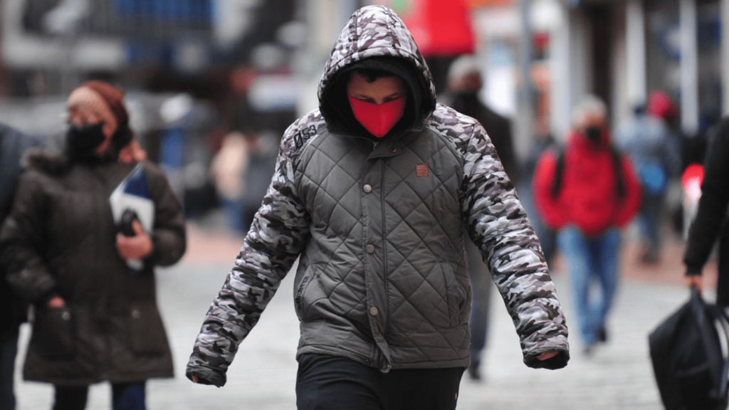 Onda polar trouxe tardes incomuns de frio