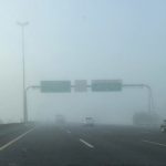 Nevoeiro congelante em Buenos Aires