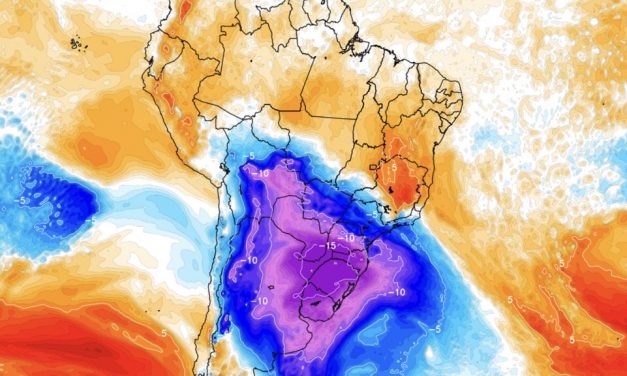 Onda de frio pode ser uma das mais intensas neste século no Brasil
