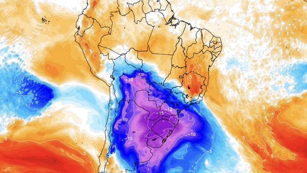 <span class="entry-title-primary">Onda de frio pode ser uma das mais intensas neste século no Brasil</span> <h2 class="entry-subtitle">Massa de ar de enorme intensidade chega ao Sul do Brasil na próxima semana com temperatura excepcionalmente baixa, alta probabilidade de neve e perspectiva de dias atipicamente gelados por período mais longo que o habitual </h2>