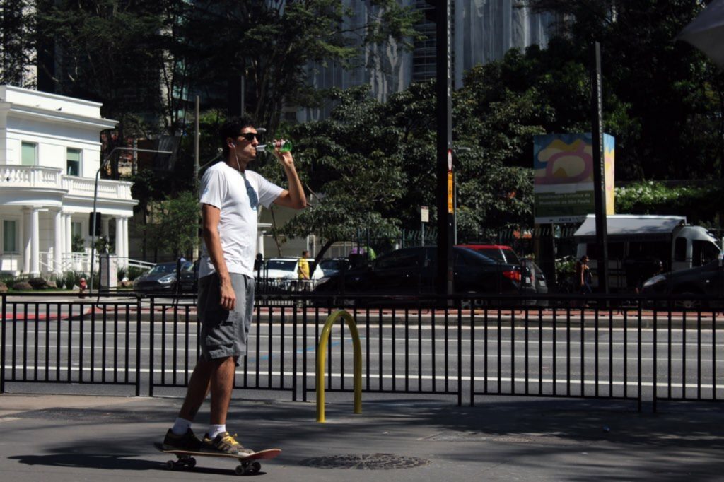Calorão em São Paulo antes de vários dias chuvosos