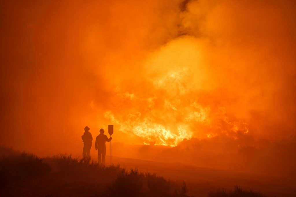 Recorde de calor e fogo na Espanha