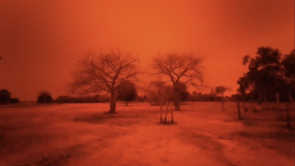 Cenas apocalíticas no Paraguai com incêndios fora de controle