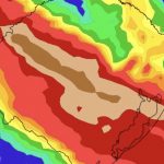 Chuva vai superar 100 mm em parte do Estado até quinta-feira