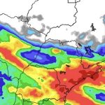 Chuva no fim de agosto no Centro-Oeste e Sudeste do Brasil