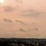 Fumaça de queimadas cobre o Rio Grande do Sul