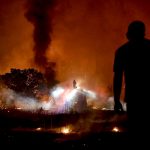 Incêndios florestais alcançam Atenas
