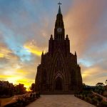 Nuvens altas trazem belas imagens