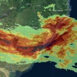 Frente quente trará muita chuva e temporais entre o Rio Grande do Sul e o Uruguai