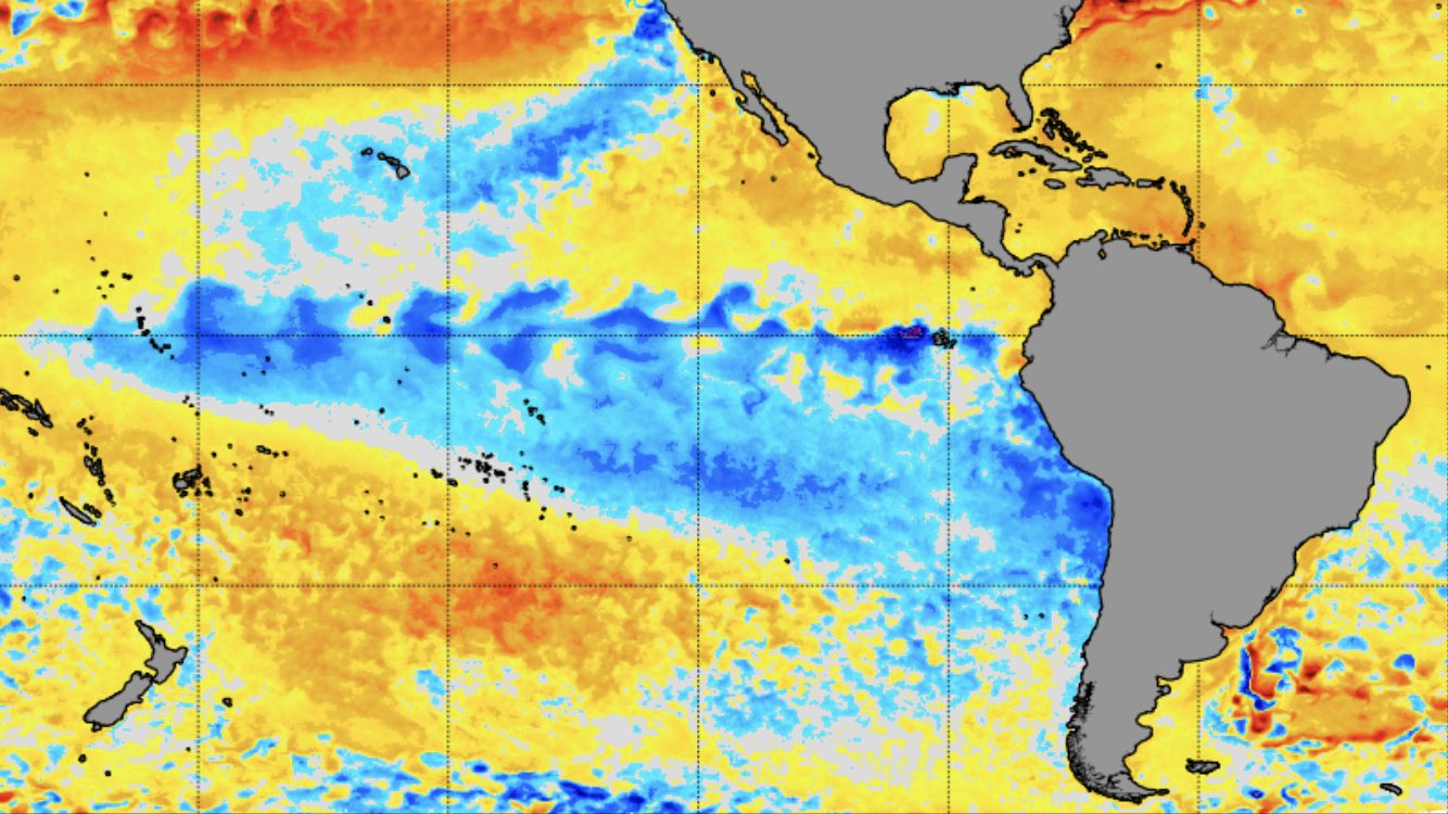 <span class="entry-title-primary">NOAA: La Niña deve chegar nas próximas semanas</span> <h2 class="entry-subtitle">Setembro termina com o Pacífico Equatorial em neutralidade, mas agência norte-americana projeta iminente retorno do fenômeno</h2>