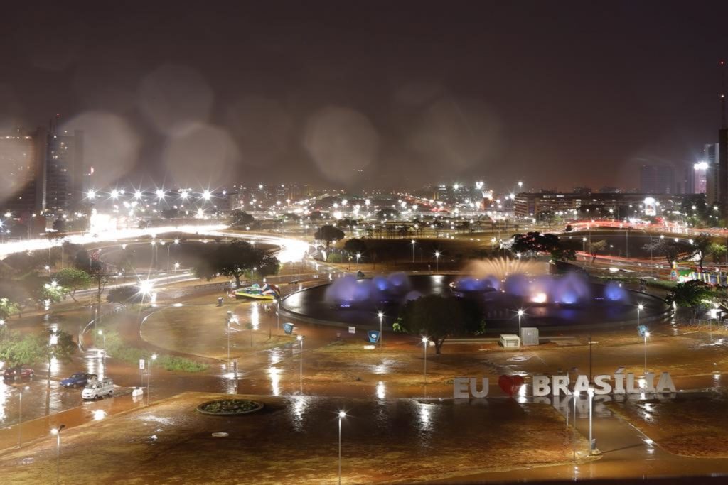 Chuva retorna ao Brasil Central e vai prosseguir