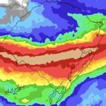 **ALERTA** Chuva excessiva, raios, granizo e vendavais