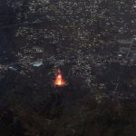 A erupção do vulcão em La Palma vista do espaço