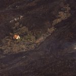 A “Casa Milagre” que escapou da erupção do vulcão em La Palma