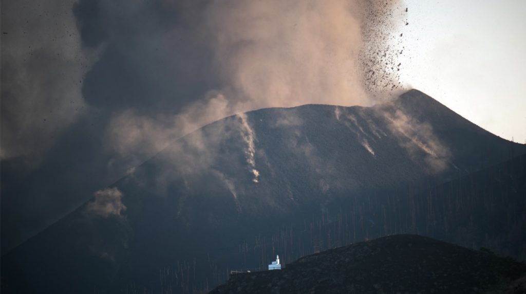 Colapsa parte do vulcão Cumbre Vieja em La Palma