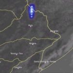 Meteoro explode sobre a fronteira do Rio Grande do Sul com o Uruguai