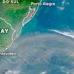 Nuvem de poeira da Patagônia alcança o Sul gaúcho
