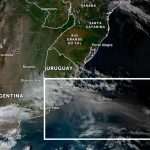 Nuvem de poeira da Patagônia chegará à costa do Sul do Brasil