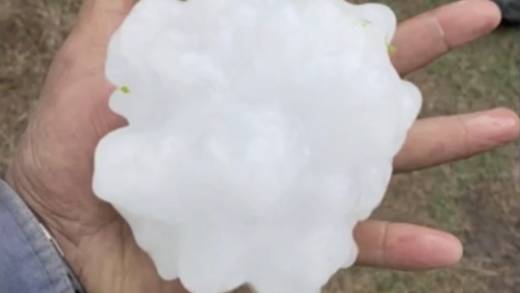 Austrália confirma recorde nacional de granizo gigante