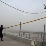 Vento com força de furacão provoca estragos na Argentina