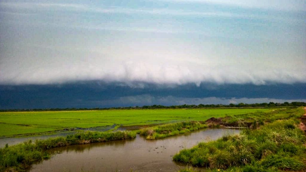 Tempo muito severo trará temporais violentos entre Paraguai e o Brasil